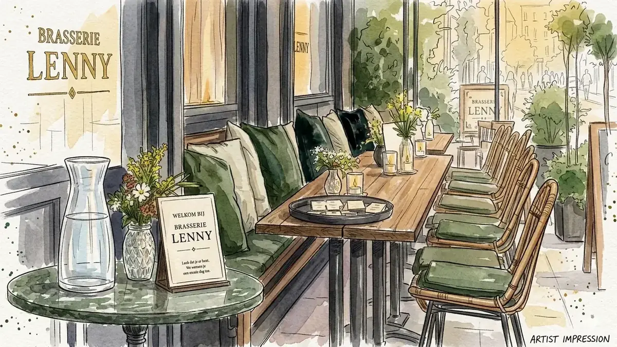 Welkom bij Chassé Oost — terras met linnen kussens en warme details.